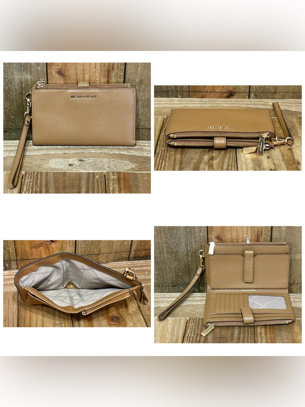 Michael Kors. 4 Piece Set: Jet Set Tote with Free Wristlet, Scarf & Dust Bag. - Picture 15 of 16